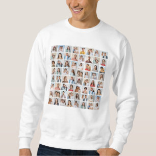 Sudadera Crea tu propio collage de 64 fotos