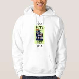 Sudadera Crea tu propio voto de Go para USA Joe President