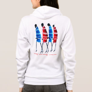 Sudadera Crea Tus Propios Personas Felices Guerreros Masai