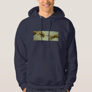 Sudadera Creación de Adán (detalle-manos)