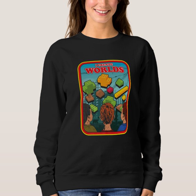 Sudadera Creación de Construcción de Ingeniero de Generador (Anverso)