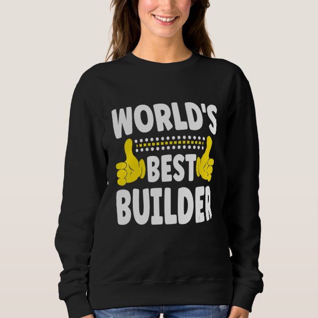 Sudadera Creación de la mejor profesión de creador de emple (Anverso)