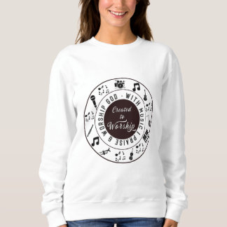Sudadera Creada para Adorar