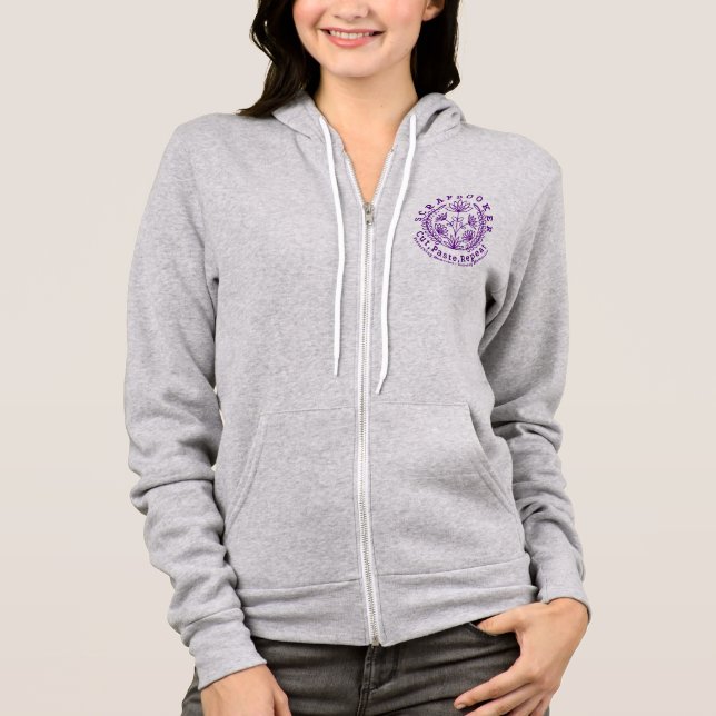 Sudadera Creador de Álbum de Recortes Cropper (Anverso)