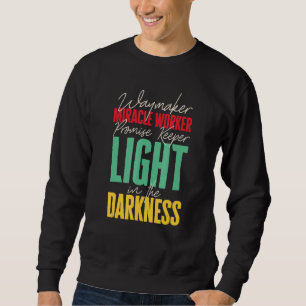 Sudadera Creador de caminos Cumplidor de promesas Obrador d