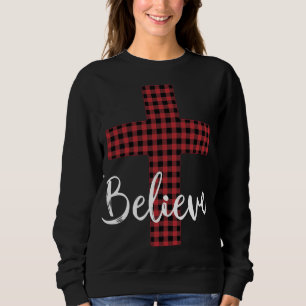 Sudadera Créanme cruzada Jesús Búfalo Puso Cristo Cristiano