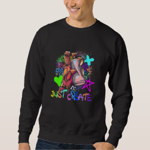 Sudadera Crear un artista de graffiti para pintar con aeros