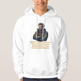 Sudadera Créate en tu propia Cita Motivacional Camiseta - E