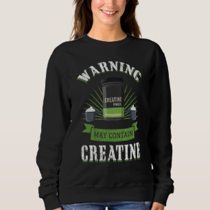 Sudadera Creatina Monohidrato Polvo Suministro para la cons