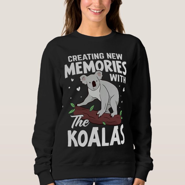Sudadera Creating New Memories With The Koalas (Anverso)