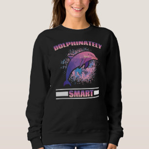 Sudadera Creatividad del mar delfín delfinado