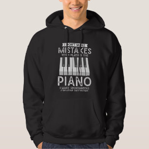 Sudadera Creativo músico pianista testigo amante de la mú