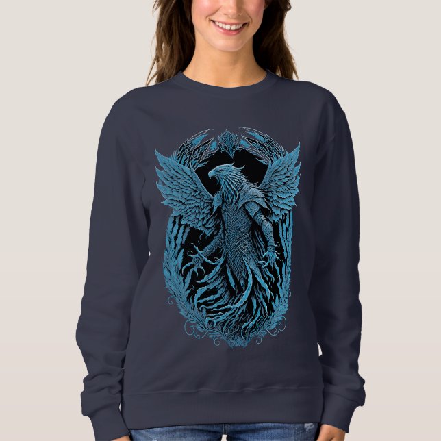 Sudadera Creatura de fantasía | Águila medieval (Anverso)