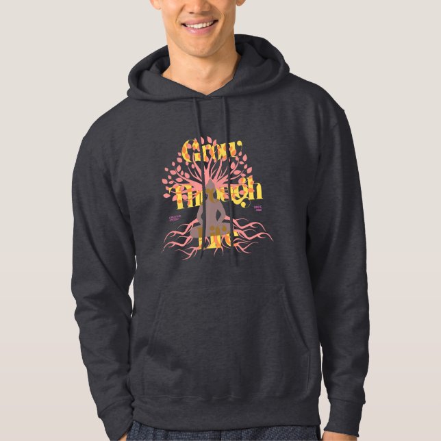 Sudadera Crecer a través de la vida (Anverso)