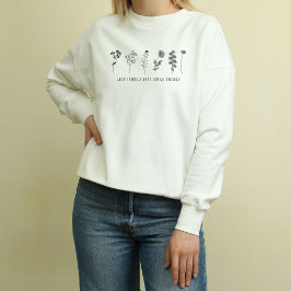Sudadera Crecer a través de lo que pasas por Inspirador