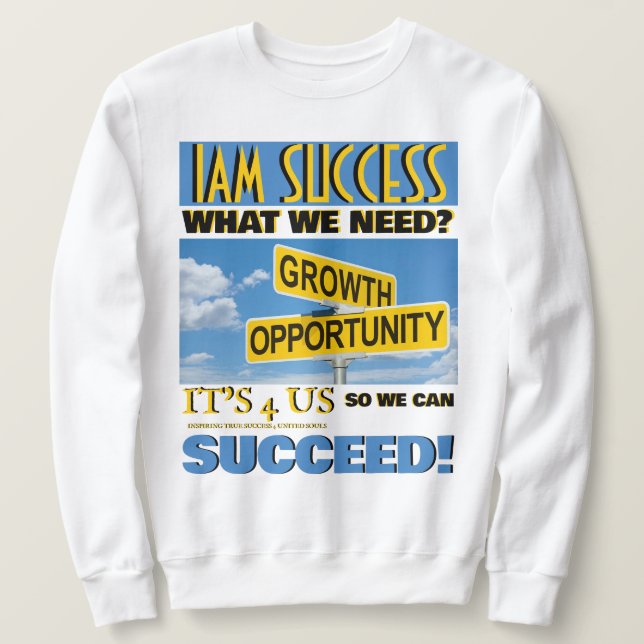 SUDADERA CRECIMIENTO Y OPORTUNIDAD (Anverso del diseño)