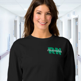 Sudadera Credenciales RN personalizadas con nombre