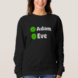 Sudadera Credo de la Biblia Cristiana Adán Y Víspera Religi