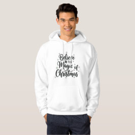 Sudadera Cree en la Magia de la Navidad – Moderno Elegante