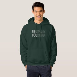 Sudadera Cree En Sí Mismo Motivación Positiva Para Maestros
