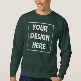 Sudadera Cree mi propia camiseta verde