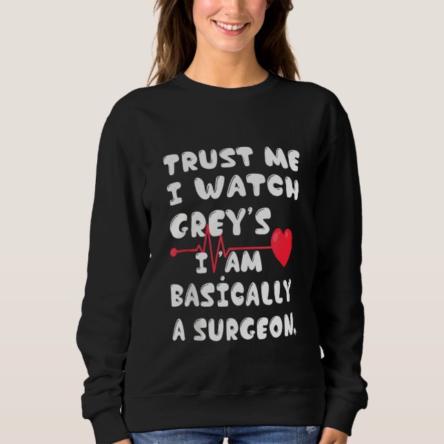Sudadera Créeme de las mujeres, veo el gris que soy básicam (Anverso)