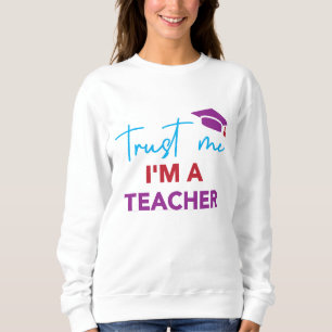 Sudadera Créeme, soy profesor - Diseño de escuelas divertid