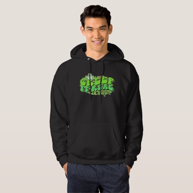 Sudadera CREEP IT REAL divertido halloween (Anverso completo)