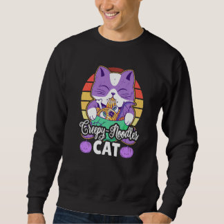 Sudadera Creepy Noodles Cat