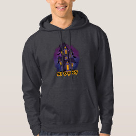 Sudadera Creepy Purple Mansion Spooky Haunted House