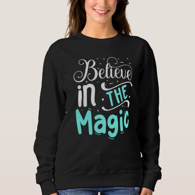 Sudadera Creer en la magia (Anverso)