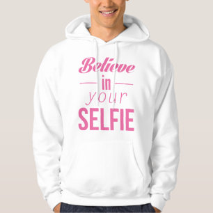 Sudadera Creer en tu selfie