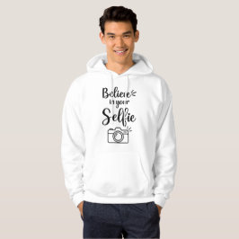 Sudadera Creer en tu selfie - Icono de cámara
