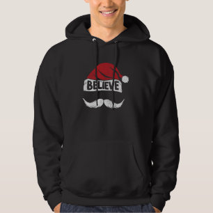 Sudadera Creer ropa de Navidades divertidos de Santa Hat Mu