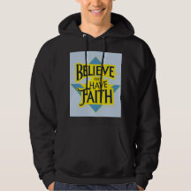 Creer y tener camiseta de fe