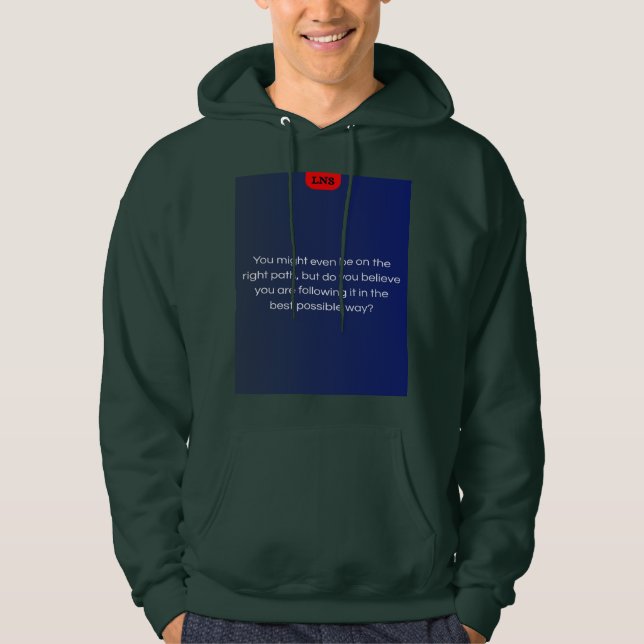 Sudadera ¿Crees que lo eres? (Anverso)