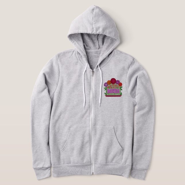 Sudadera cremallera oscura y temperamental  (Distribución)