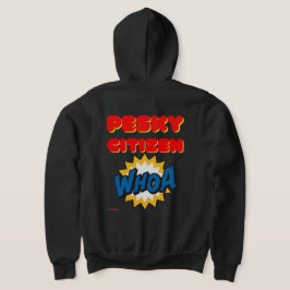 sudadera cremallera "PESKY CITIZEN"
