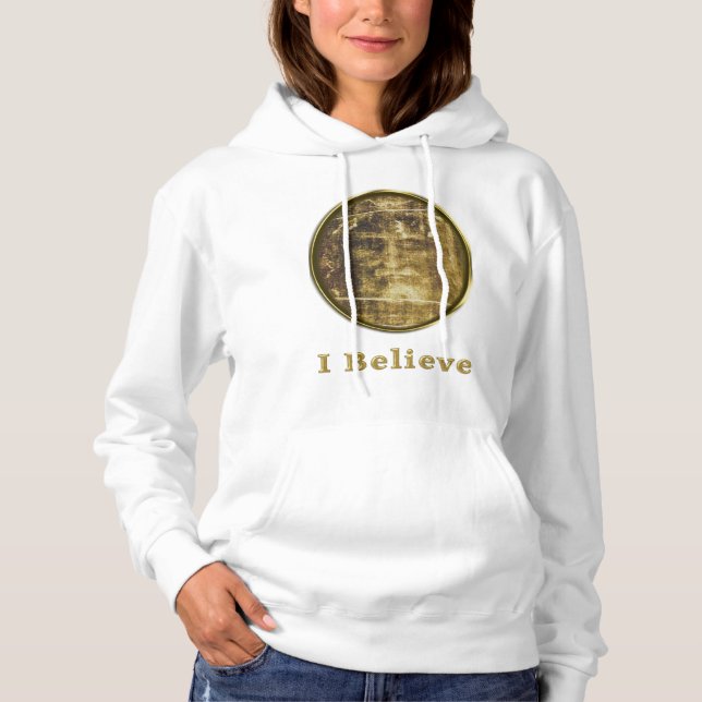 Sudadera Creo en Jesús (Anverso)