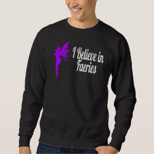 Sudadera Creo En Las Ferias Cute Leche De Silueta Rosa