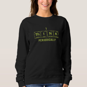 Sudadera Creo Que Escrito En Elementos De La Tabla Periódic
