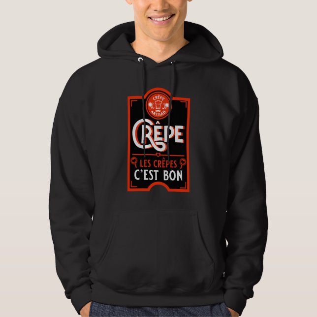 Sudadera Crepes francesas (Anverso)