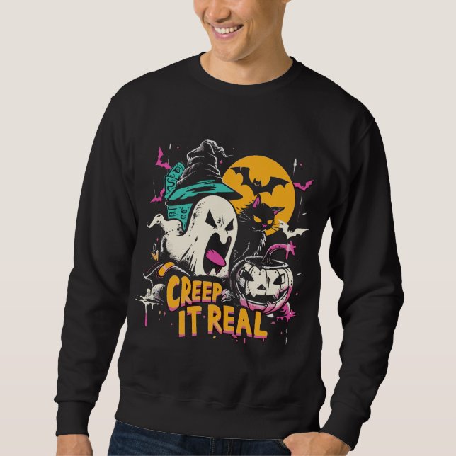Sudadera Crepúsalo real | ExDesigner | Halloween (Anverso)