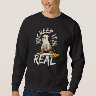 Sudadera Crepúsculo verdadero Halloween Creepin Chica Ska