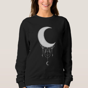 Sudadera Crescent Moon Gótico estético Soft Grunge Gótico W