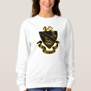 Sudadera Crest de Phi Chi Theta Oro y Negro