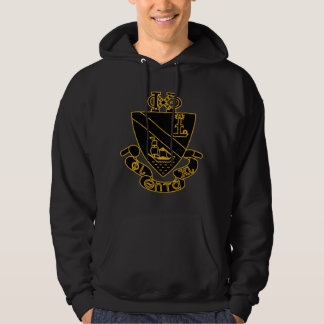 Sudadera Crest de Phi Chi Theta | Oro y Negro