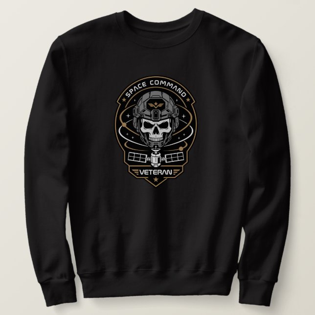 Sudadera Crest táctico de veterano de operaciones espaciale (Anverso del diseño)