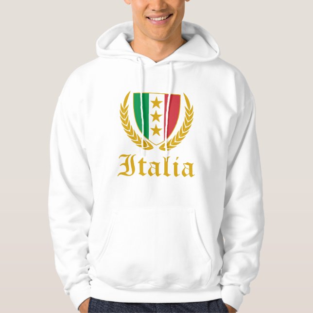 Sudadera Cresta de Italia (Anverso)