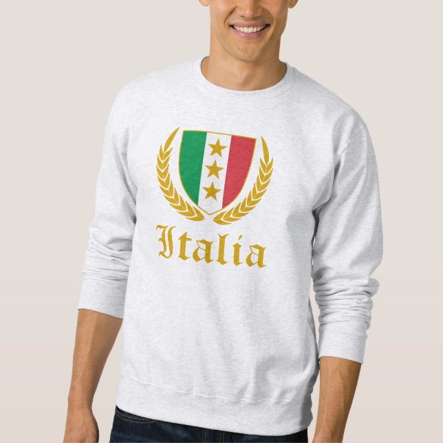 Sudadera Cresta de Italia (Anverso)